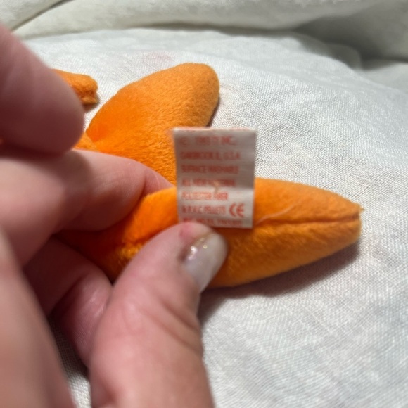 Ty beanie baby goldfish Goldie retired super rare 12 tag errors! Low price!!! - Picture 2 of 7